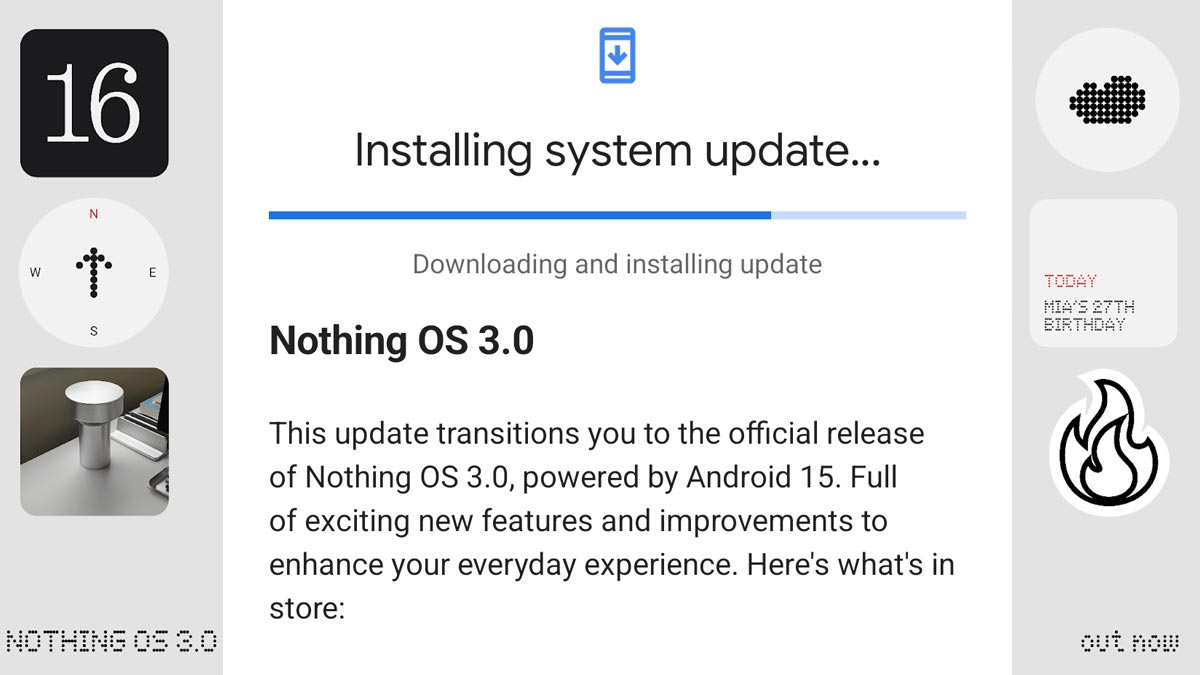 Nothing Phone 2a OS 3.0