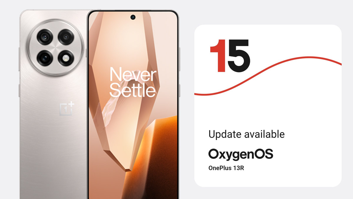 OnePlus 13R OxygenOS 15