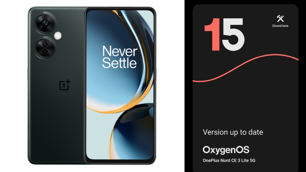 OnePlus Nord CE 3 Lite OxygenOS 15 update