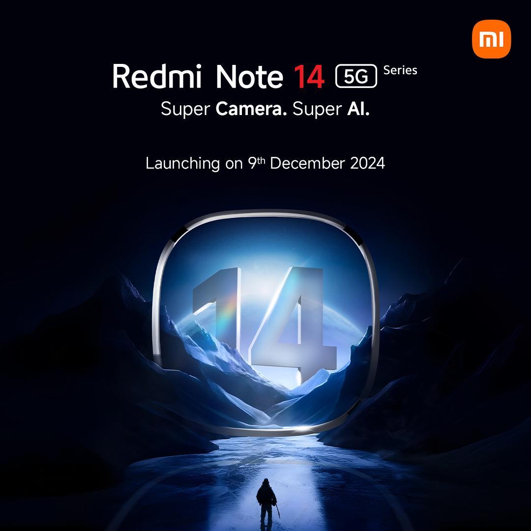 Redmi Note 14 5G Series teaser poster