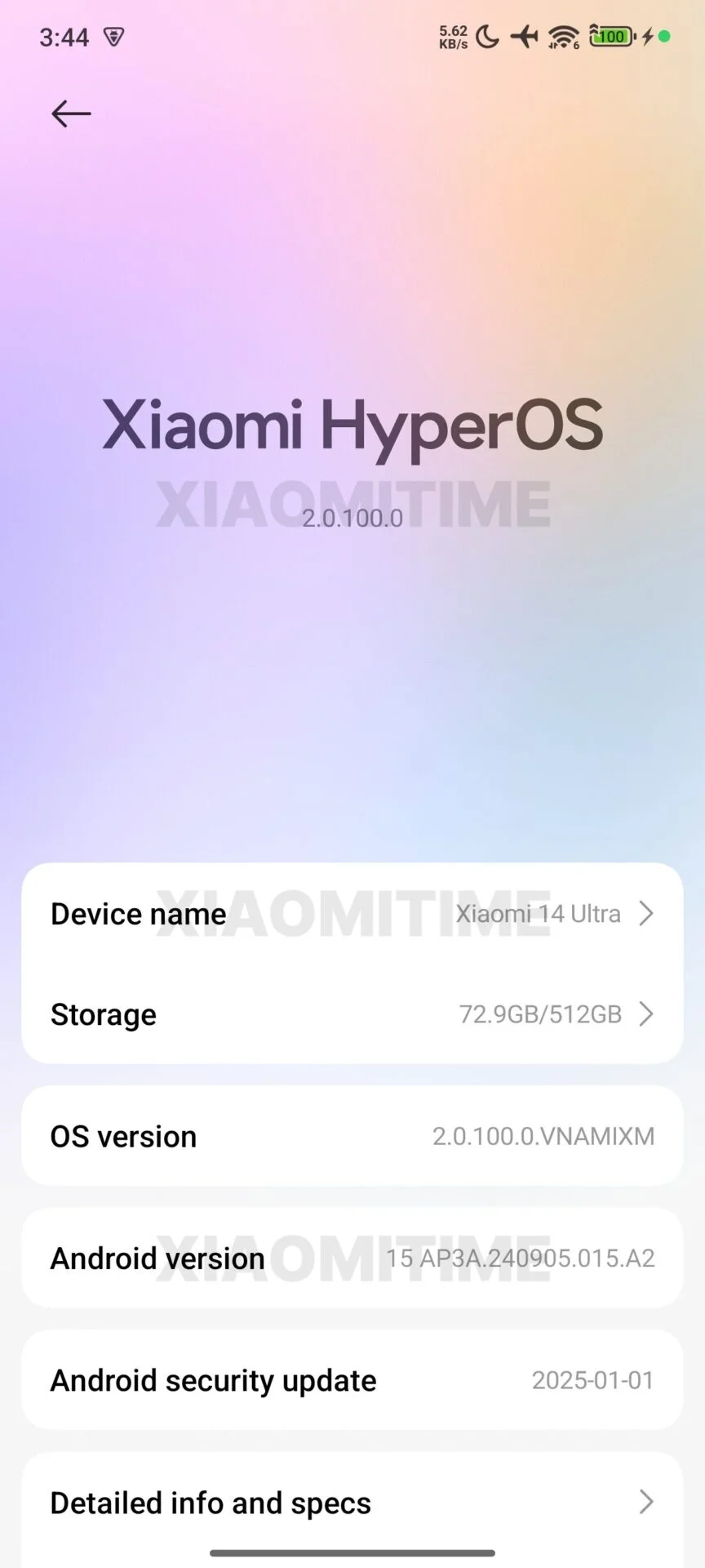 HyperOS 2.1 xiaomi 14 ultra