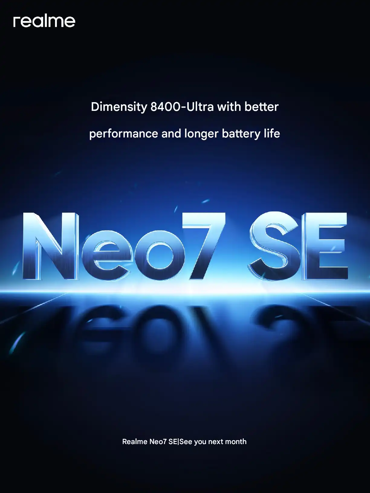 Realme Neo 7 SE Launch date