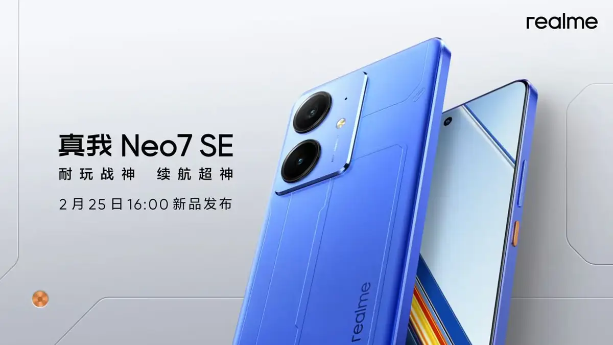 Realme Neo 7 SE Launch Date