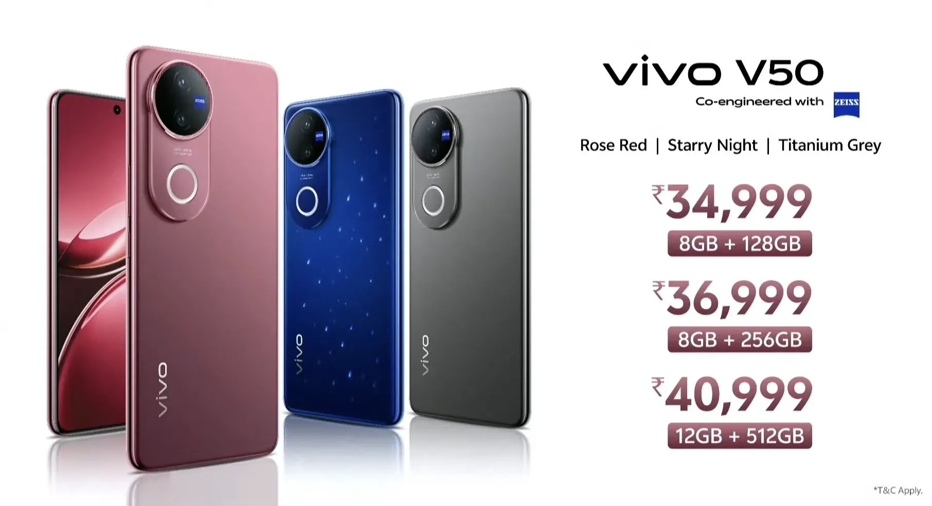 Vivo V50 5G price